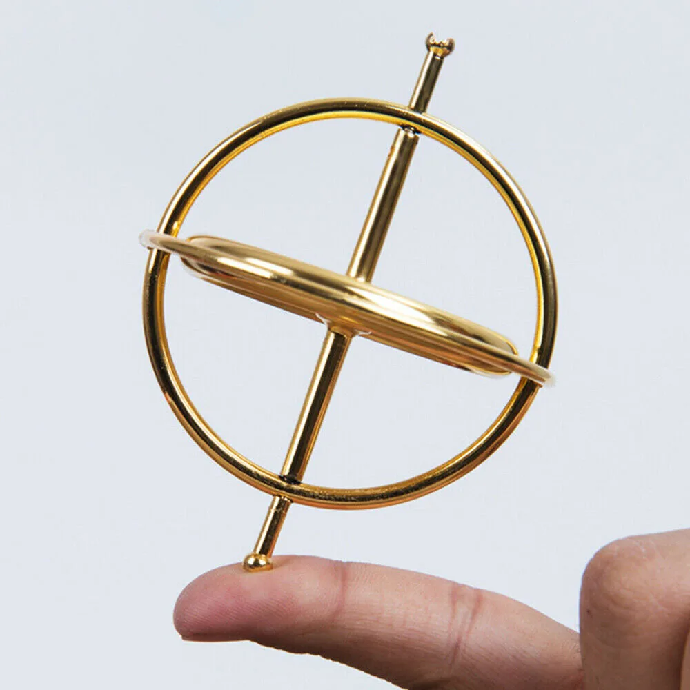 Металлический гироскоп Spinner Science обучающий классический баланс игрушка подарок