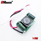 Светодиодный драйвер, 5 шт., ACDC12V24V 300mA 1-3x1W 1-7x1W 4-9x1W 3x3W внутри печатной платы, светодиодный светильник, ing трансформатор для светодиодных ламп