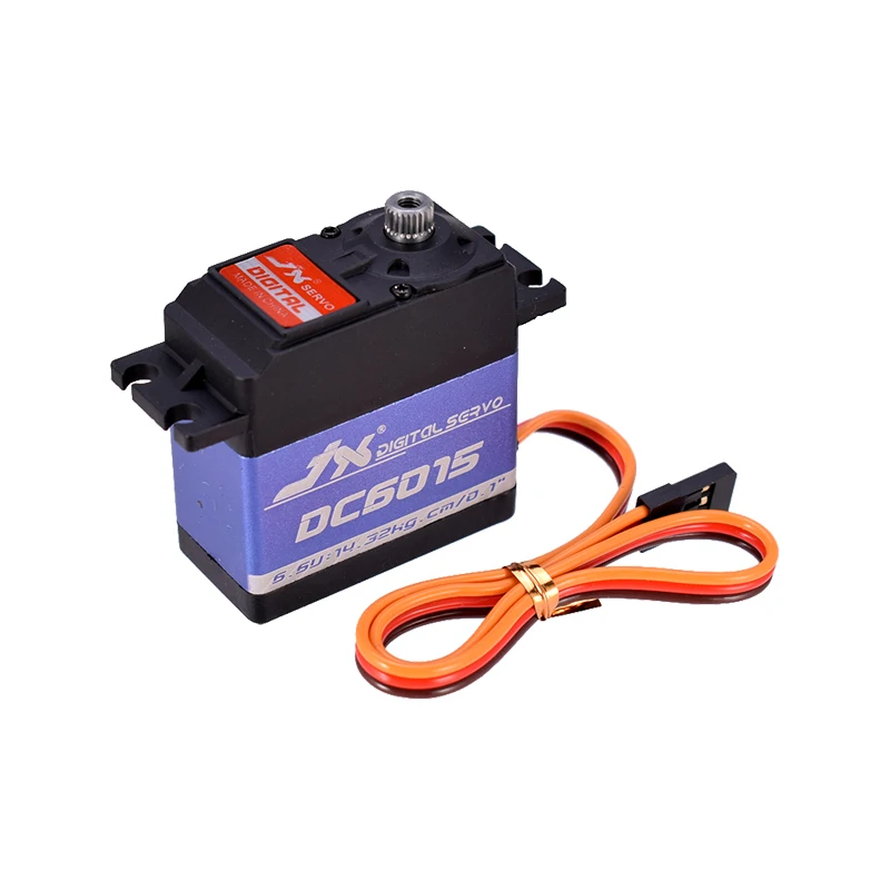 jx servo dc6015 15 кг 66 сек в алюминиевый кор