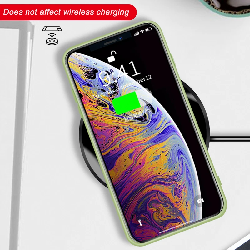 Чехол для iPhone 11 Pro Max простой чехол телефона из ТПУ 10 X XS XR ультратонкая задняя