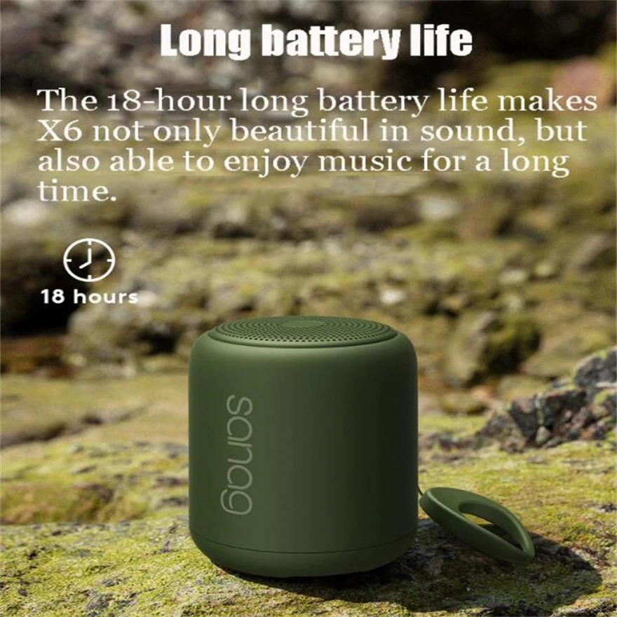 

Bluetooth Aux Portable Speaker Subwoofer Bass Built In Eq Waterproof Dustproof Music Box Soundbar Mini Loudspeaker Woofer