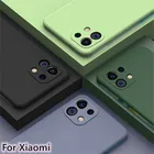 Чехол-бампер для Xiaomi Mi 11 Lite, жидкий силикон, карамельных цветов