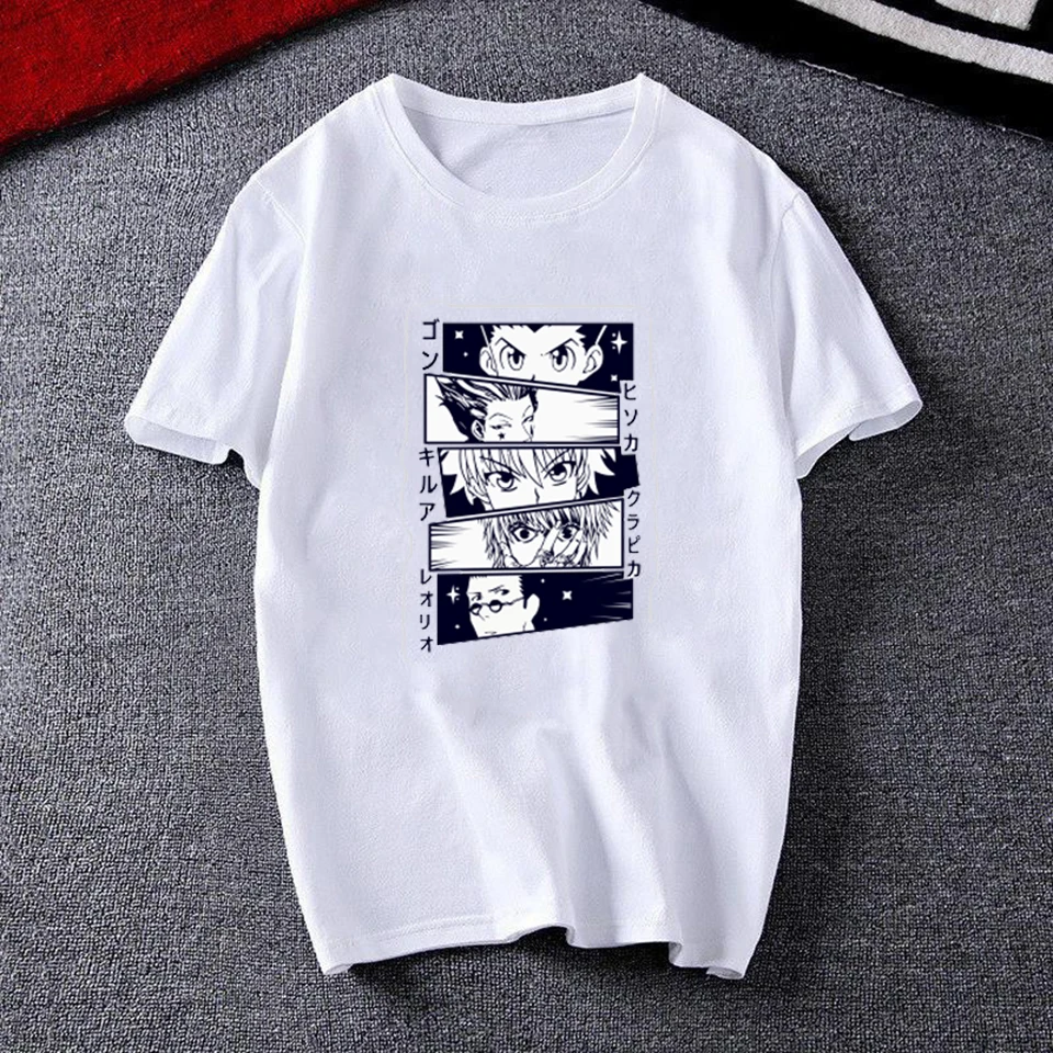 

T-Shirt Men and Women Style Summer The Hunters T-Shirt Funny Summer Hot Tops Cartoon t Shirt Anime