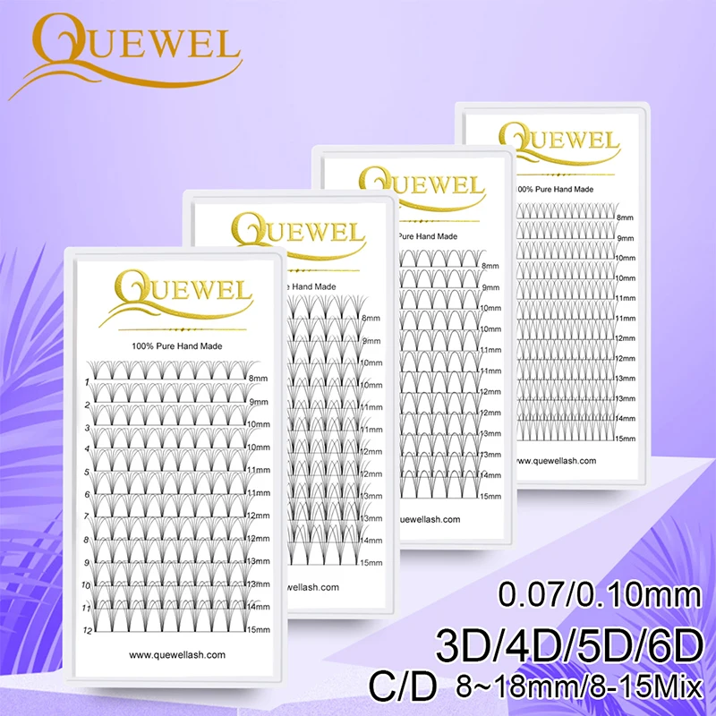 Готовые объемные вееры для ресниц профессиональный русский объем наращивания C &