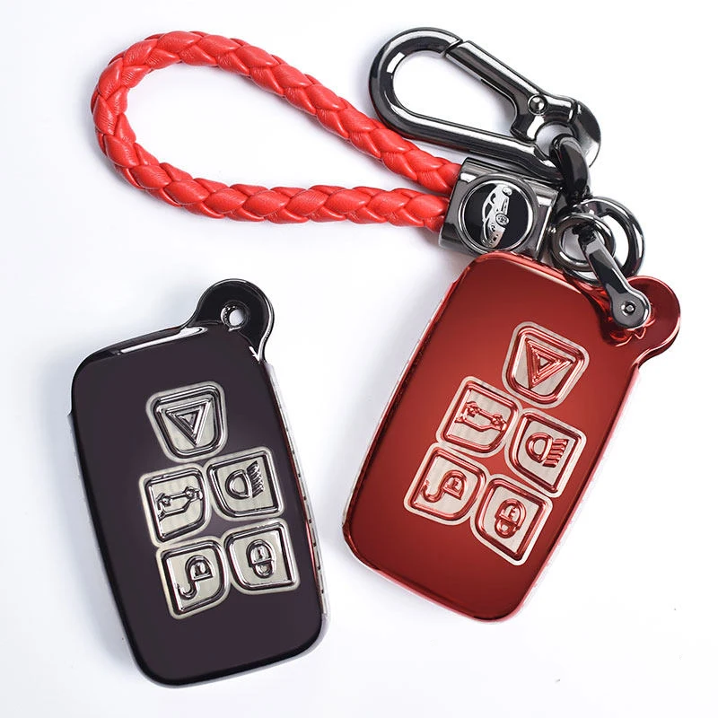Высококачественный резиновый чехол для автомобильных ключей из ТПУ Land Rover RANGE ROVER