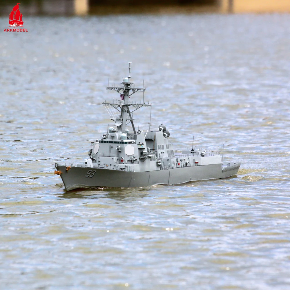Модель масштаба корабля Arkmodel 1/96 адмирал Арли Берк класс ракет эсминцев Второй