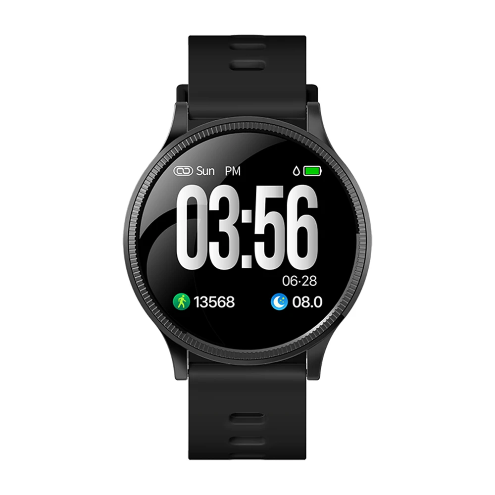 MK08 Смарт часы из закаленного стекла для мужчин WeChat фитнес трекер умные - Фото №1