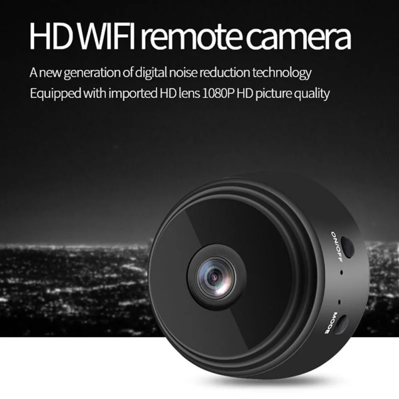 

Wifi Mini Camera APP Remote Monitor Home Security Camcorders Hd 1080P IP Camera IR Night Magnetic Wireless Camera Dropship A9