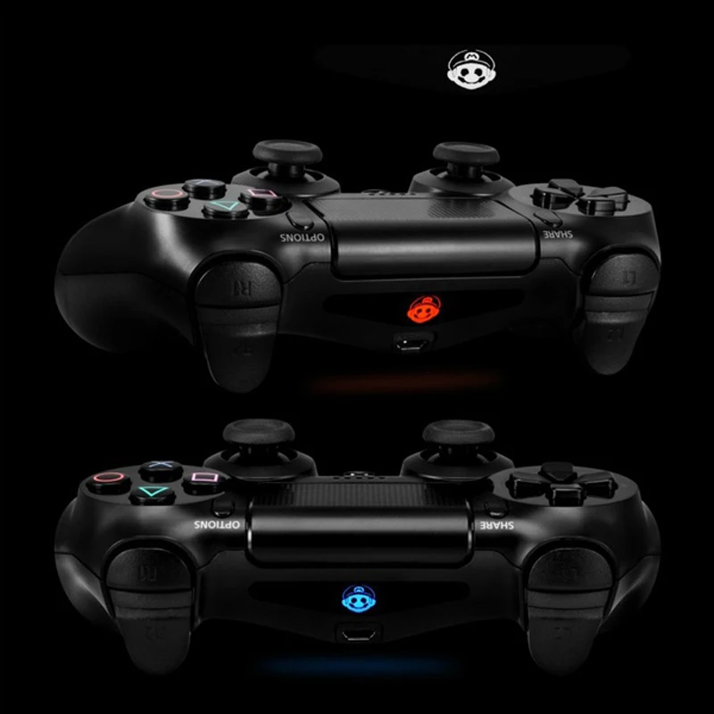 Светодиодная панель для Playstation 4 PS4 30 шт./лот наклейки игровой панели контроллер