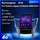 Runningnav для Subaru Legacy Outback 2009-2014, автомобильное радио, мультимедийный видеоплеер, GPS-навигация, тип Tesla, Android