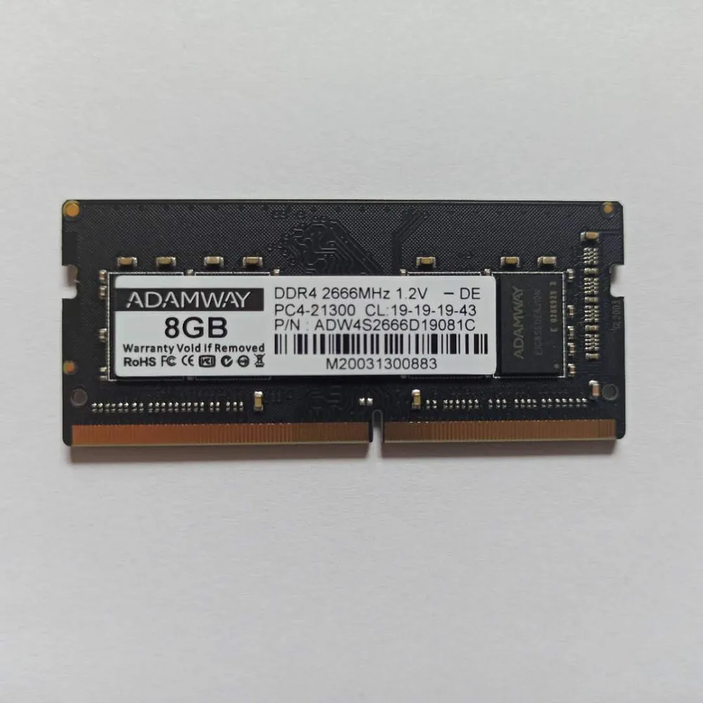 Оперативная память ADAMWAY ddr4 4 ГБ 8 16 32 портативная Память DDR4 Гб 2666 МГц 3000