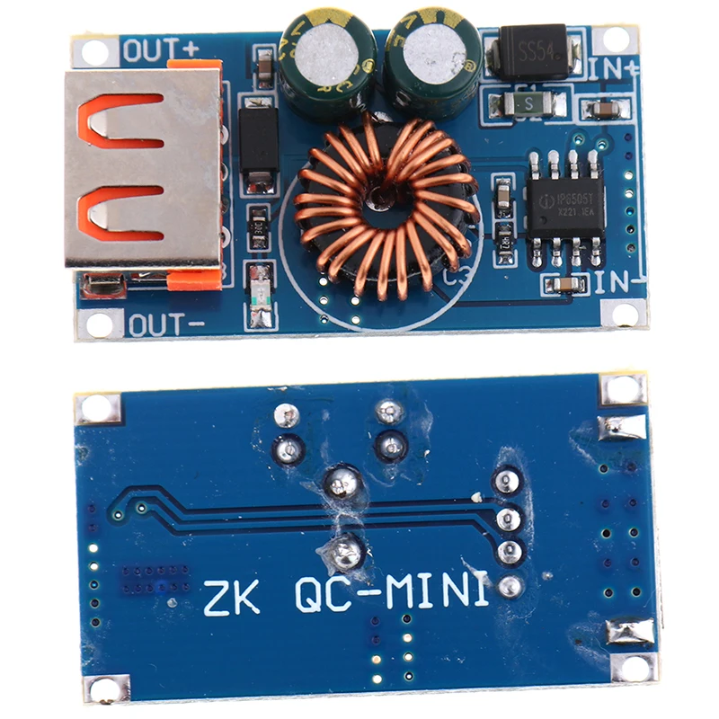 Популярный новый понижающий модуль USB DC 12 В 24 для быстрой зарядки телефона QC3.0