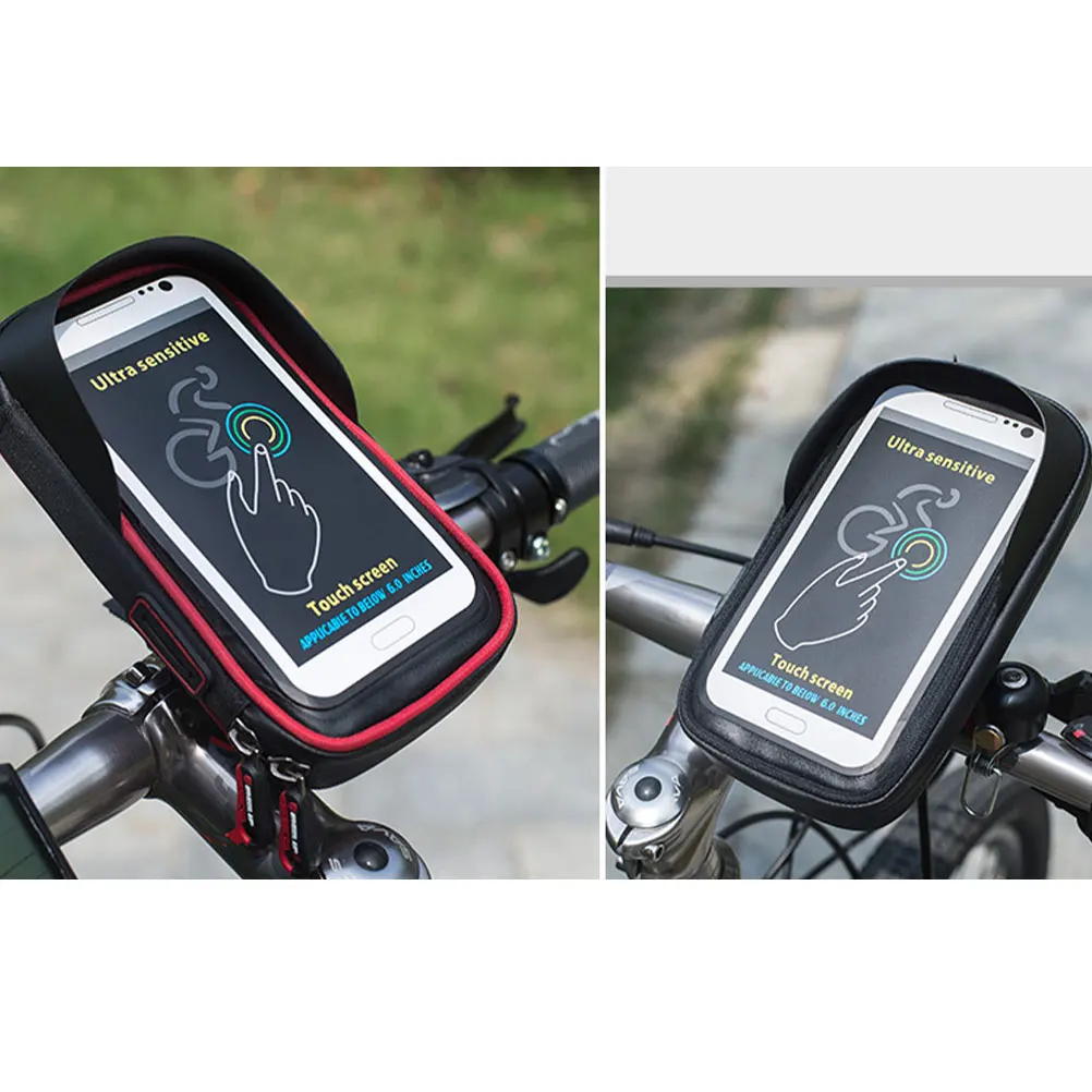 1 шт. 6 дюймовая Водонепроницаемая велосипедная сумка для телефона универсальный