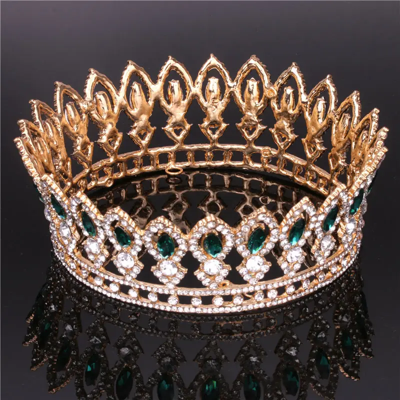 Винтажная Хрустальная Свадебная Корона Стразы свадебная корона для королевы