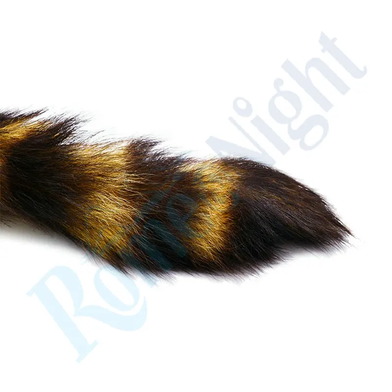 Стеклянные хрустальные фаллоимитаторы типа Анальная пробка лисий хвост