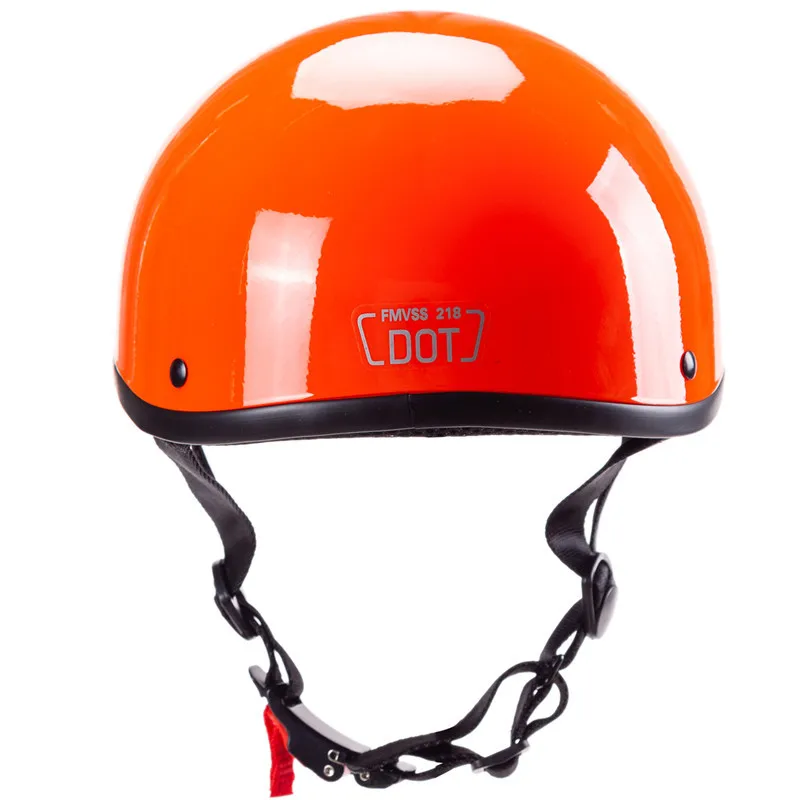 Мотоциклетный шлем немецкий стиль Пилот Мотоцикл открытое лицо Ретро полушлем