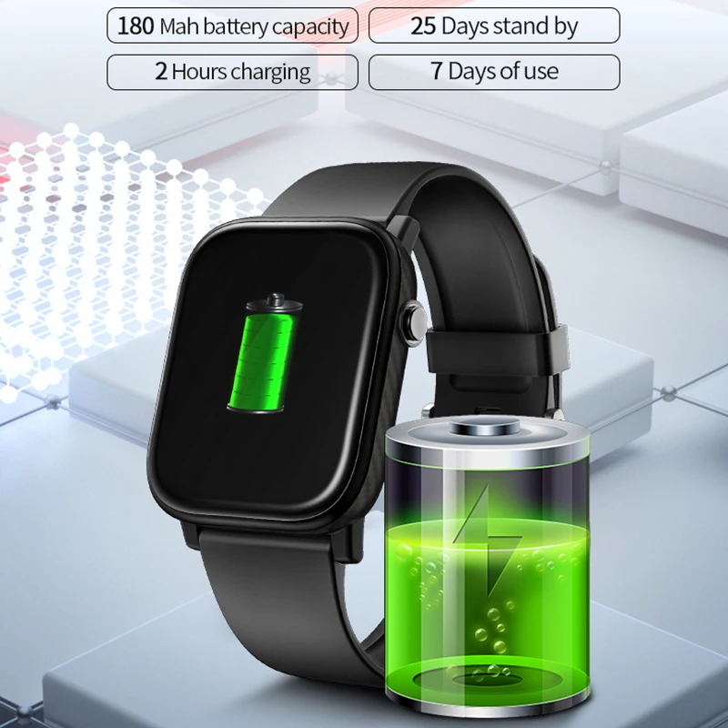 

M39 Full Touch Smart Watch Men Blood Pressure Measure Heart Rate Monitoring Fitness Tracker Women Sports Watches for Android IOS