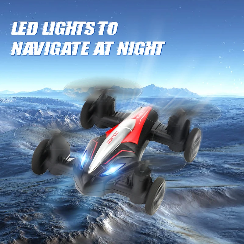 

Eachine D85 2-in-1 RC Drone Helicopter Land And Air 2.4G Dual Mode UAV Professional Flying Quadcopter Driving RC Car Toy For Kid