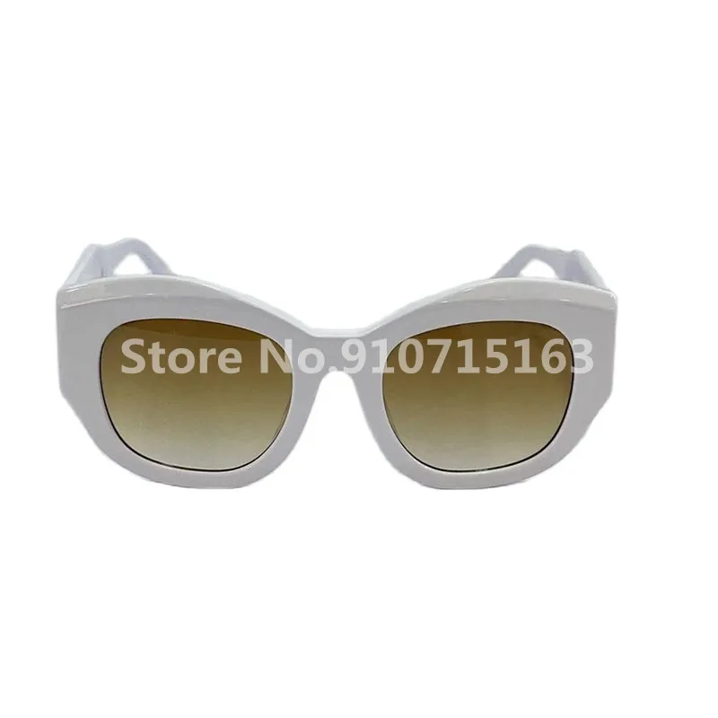 

Luxury Designer Cat Eye Sunglasses Women 2021 Fashion Brand Big Shades UV400 Vintage Glasses With Boxes