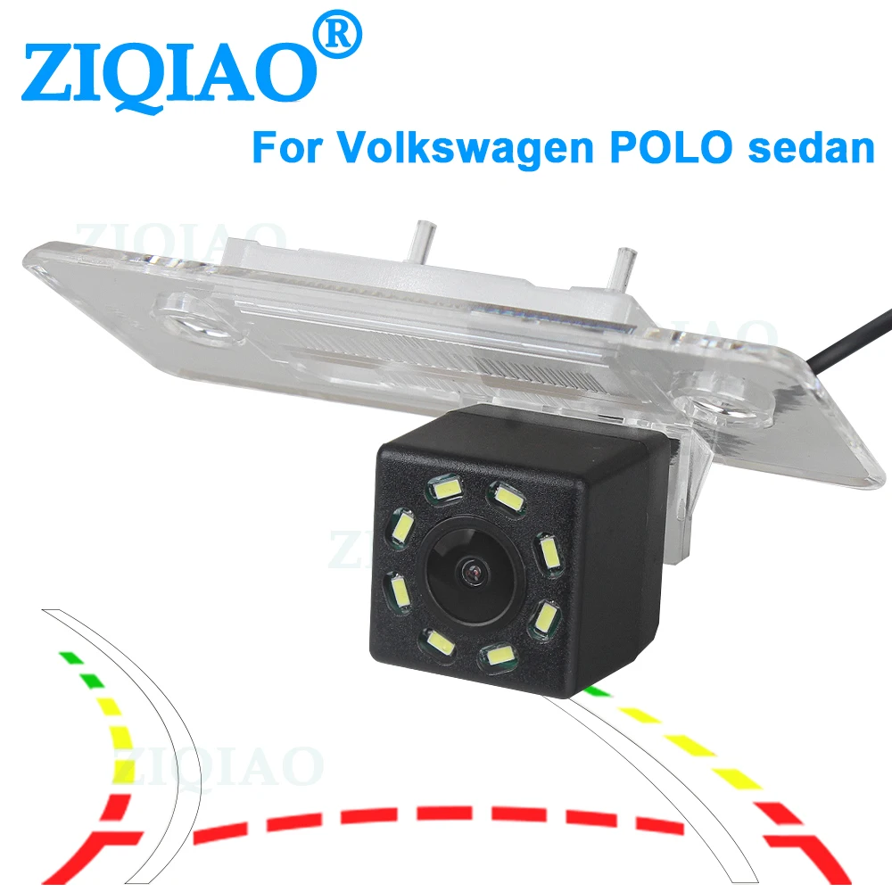 ZIQIAO для Volkswagen POLO СЕДАН монитор парковки автомобиля динамическая траектория