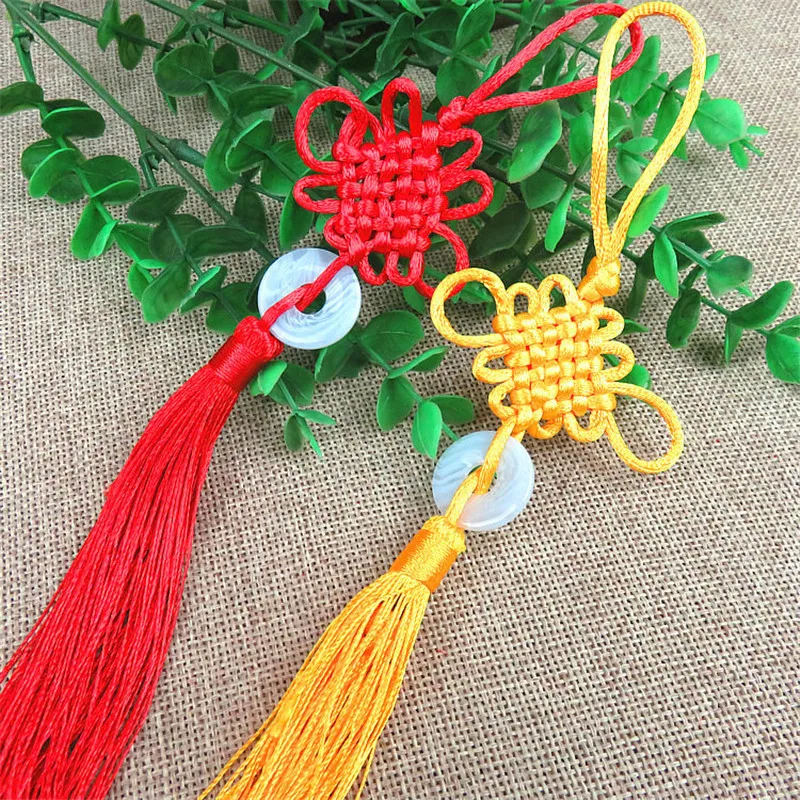

Chinese Knot Pendant Home Bonsai Calendar Musical Instrument Bag Decoration Hanging Ornament Blessing Gift Handicraft Decoration
