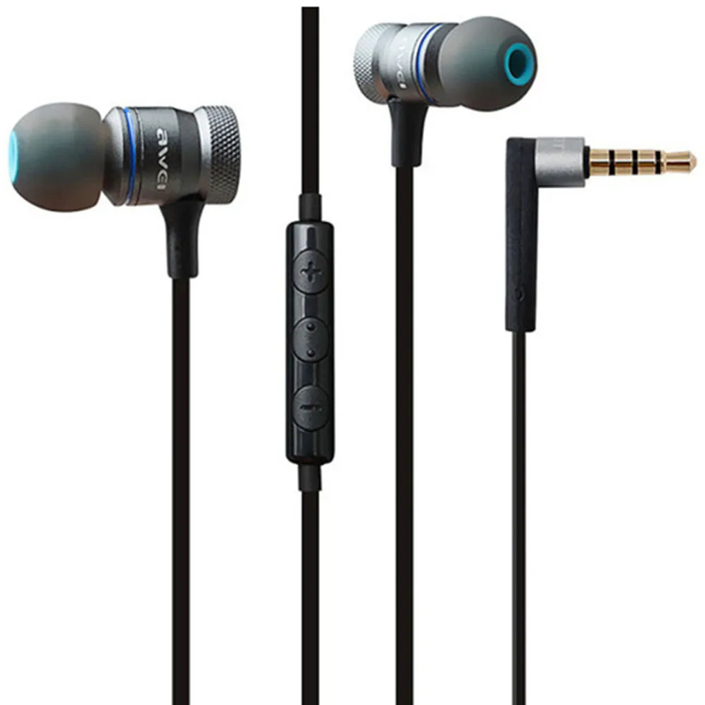 Наушники вкладыши Awei ES 70TY проводные наушники стерео гарнитура с микрофоном