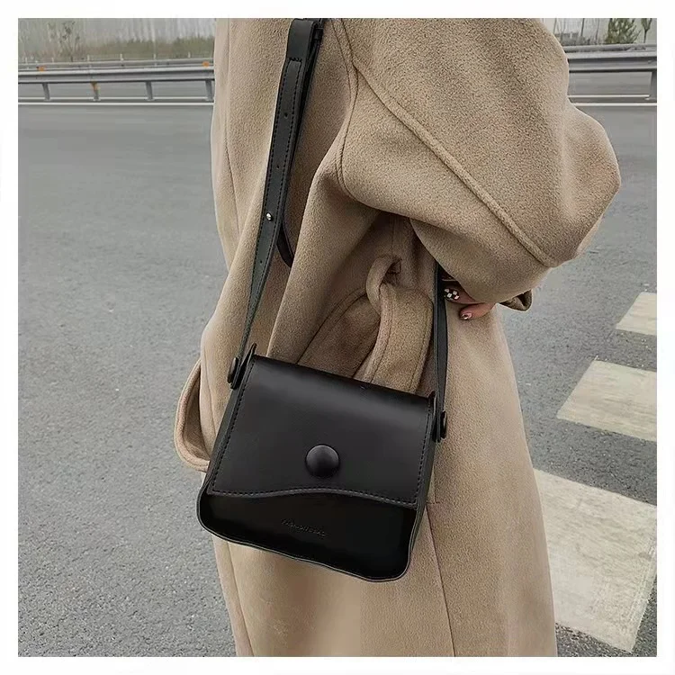 Luxury retro female bag texture casual simple western style one shoulder messenger small square bag wallet