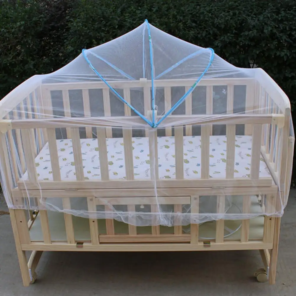 

Universal Baby Kids Cradle Mosquito Net Crib Cot Mesh Canopy Infant Toddler Bed Playpens Tent Portable Baby Cradle Cover 90x50cm