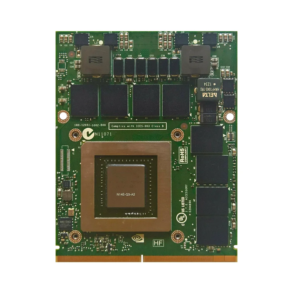Квадро K4000M K4000 GDDR5 4 Гб Vedio Графика карты N14E Q3 A2 для Dell M6600 M6700 M6800 HP 8740W 8760W 8770W ноутбук