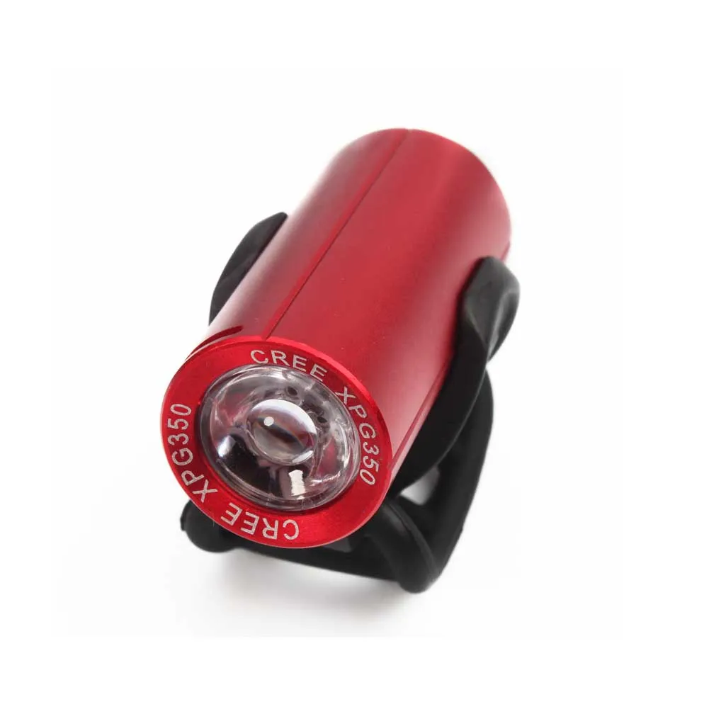 

Super Bright Outdoor Aluminum Alloy Waterproof Accessory USB Charging Mini Headlight Flashlight Bicycle Front Light Night Led