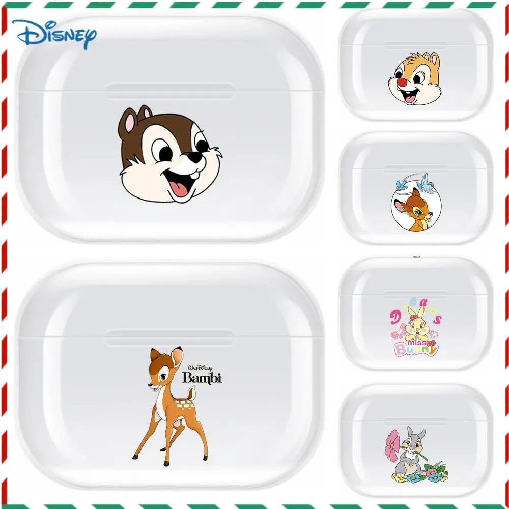 

Disney Bambi Transparent TPU Case For Airpods Pro 3 Case Silicone Headphone Accessories Air Pods 3 Apple Protective 1 2