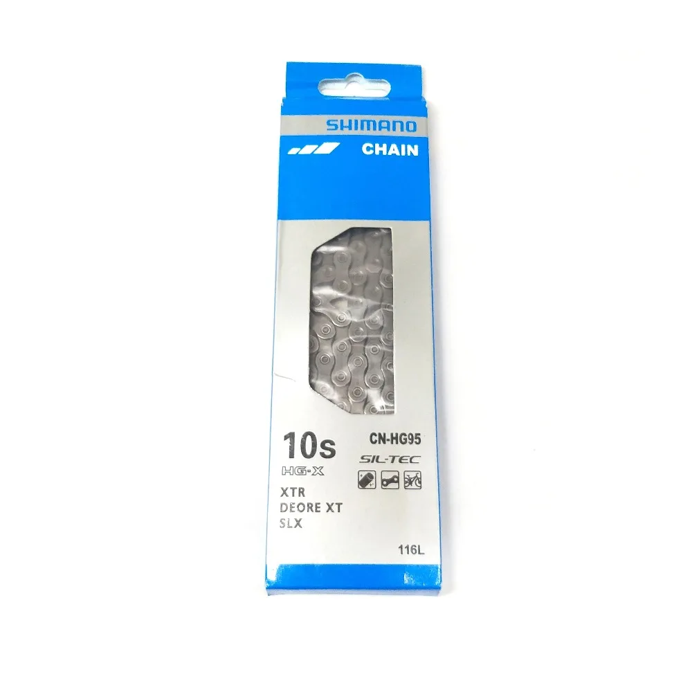 HG95 10 скоростной велосипед 112L 116L цепь 10 S 30S HG-95 mtb горный велосипед цепи костюм для Deore M590 M610 группа