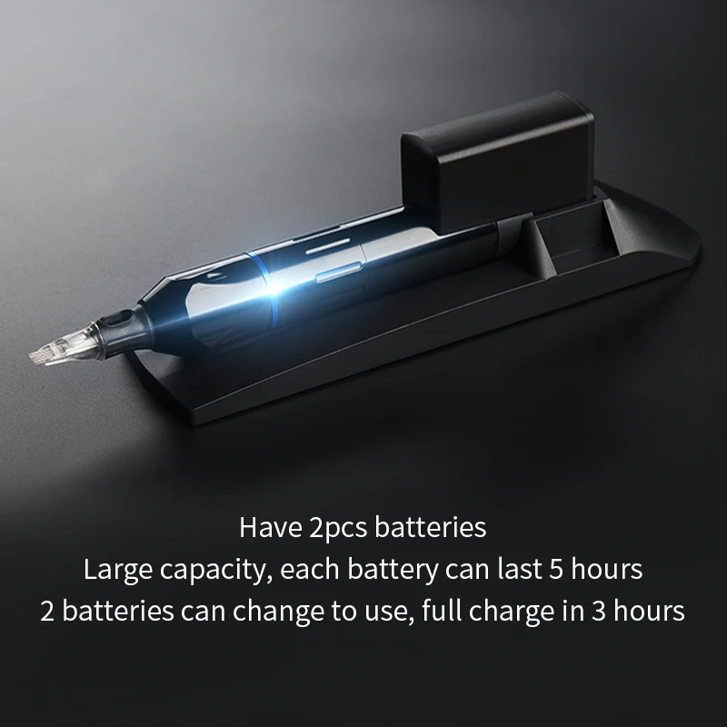 Беспроводная тату-ручка машинная машинка для татуировки беспроводная