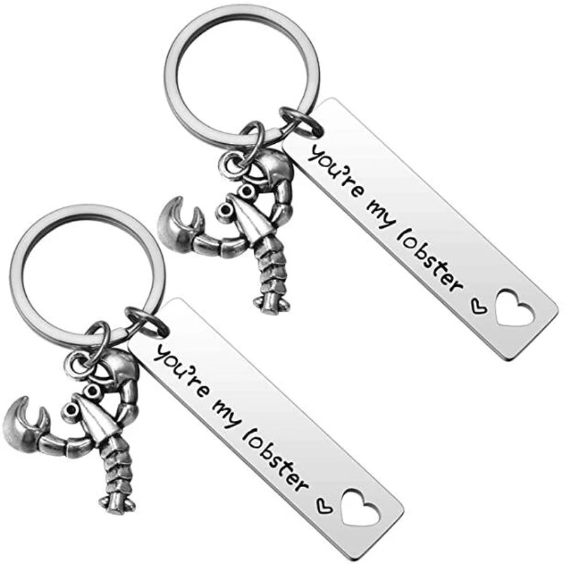 Брелок для ключей «Ты мой Лобстер», подарок для парня или девушки
