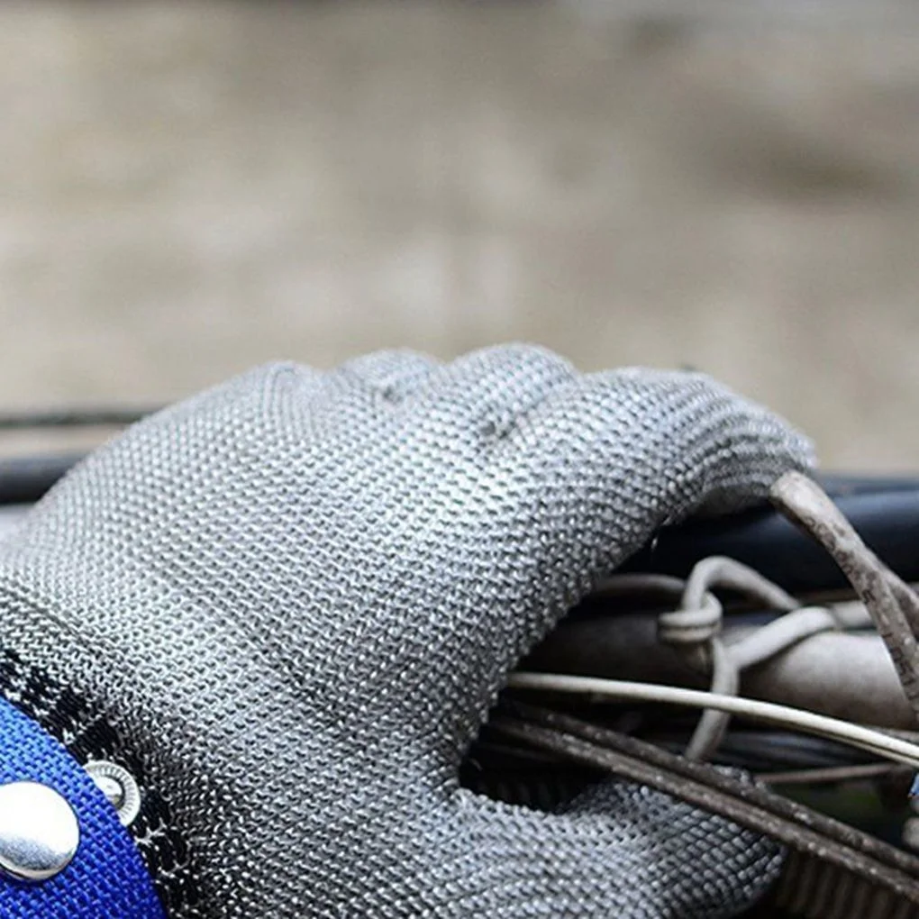 Перчатки с защитой от порезов защита устойчивые к ударам нержавеющая сталь