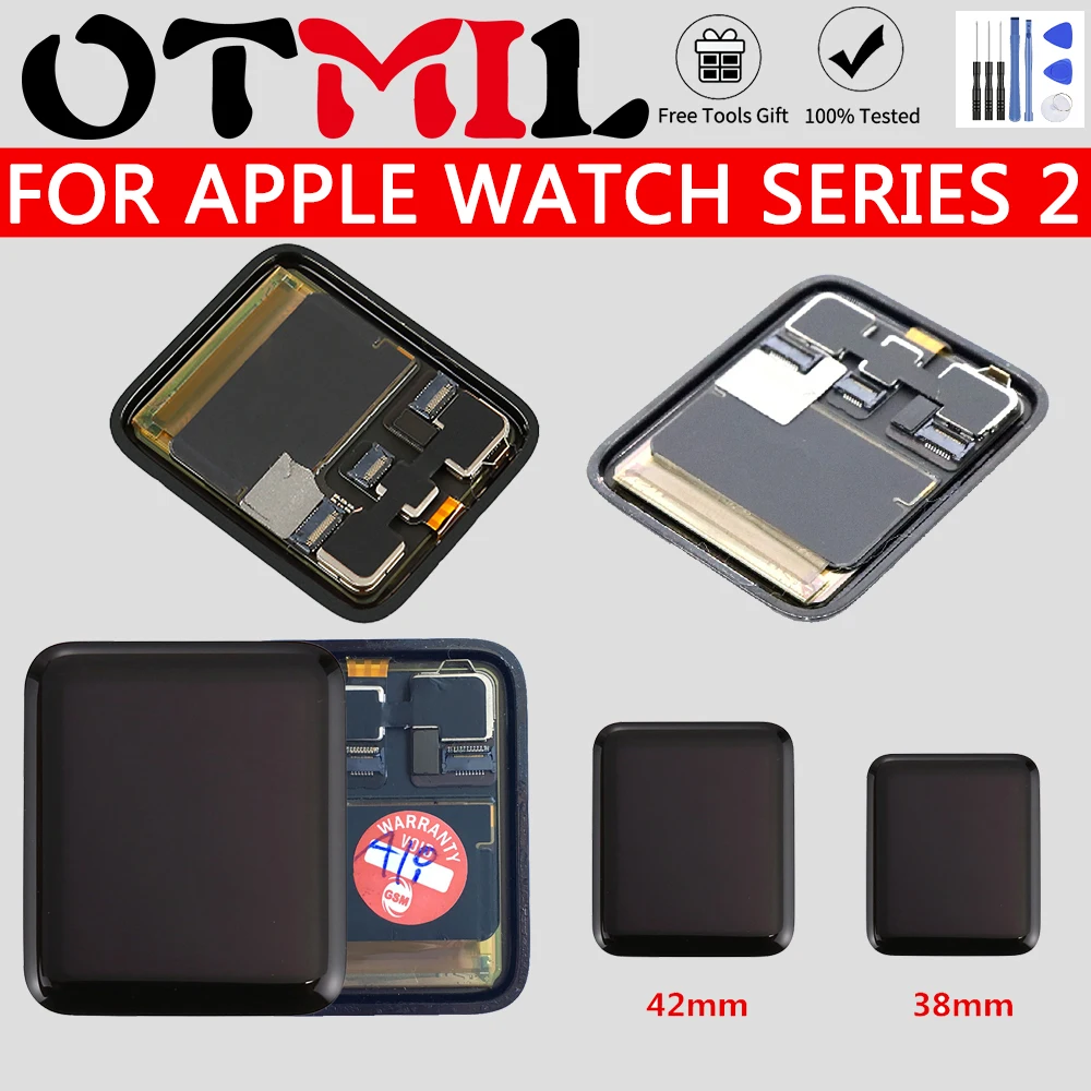 OTMIL Sport/Sapphire для Apple Watch Series 2 38 мм 42 сменный ЖК дисплей с дигитайзером сенсорный