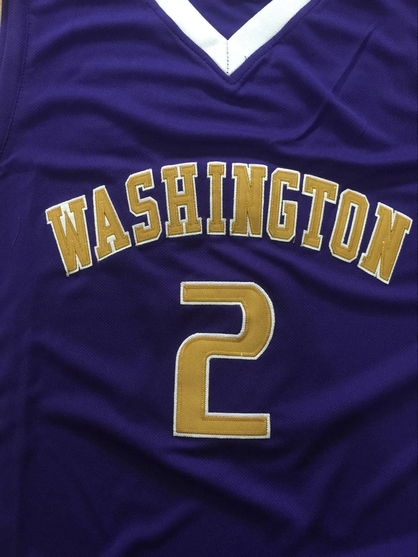 

#2 Isaiah Thomas WASHINGTON College Top Quality Retro Basketball Jersey Mens Stitched Custom Any Number Name