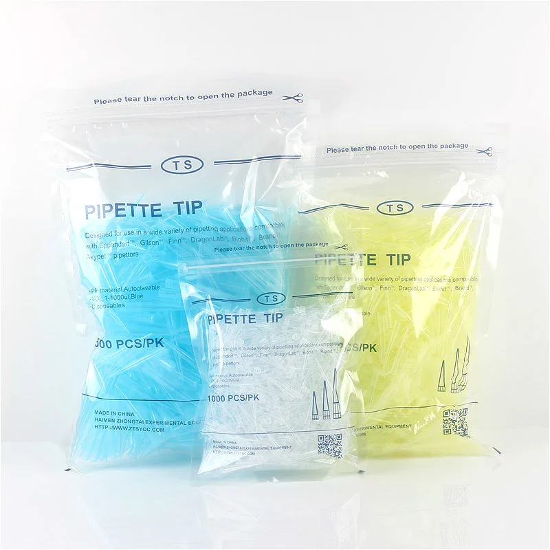 Стерильные наконечники для пипетки цвет белый 5*32 мм/желтый 5 5*50 мм/Синий 8*71 мм