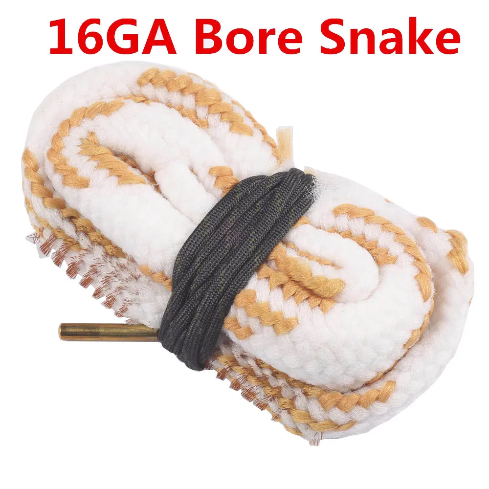 1 шт. 12GA/16GA/. 44 Cal. 45 Калибр/410GA/8 MMCAL Boresnake пистолет Очиститель отверстия Змея