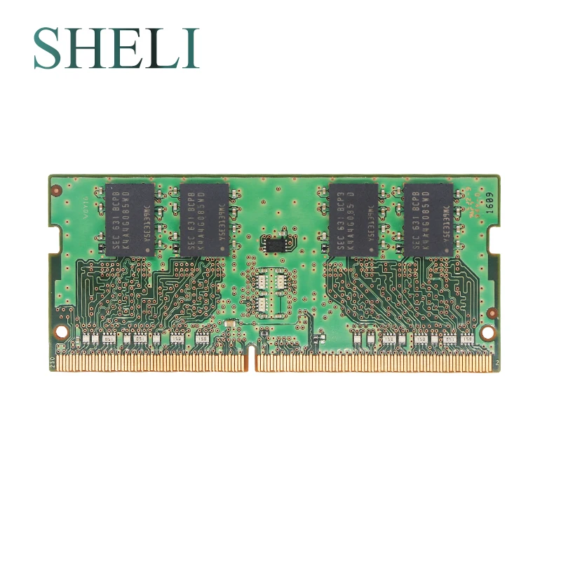 Память для ноутбуков SHELI 4 Гб 1RX8 PC4 17000S DDR4 2133 МГц 1 2 в 204pin SO DIMM CL15|Оперативная память|