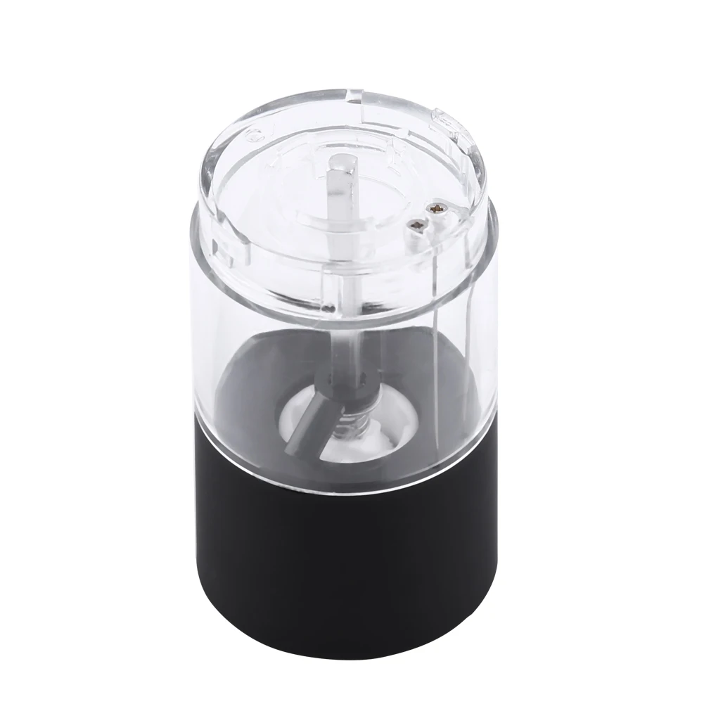 Модные черные Электрический перец травы мельница соль специи шлифовальный