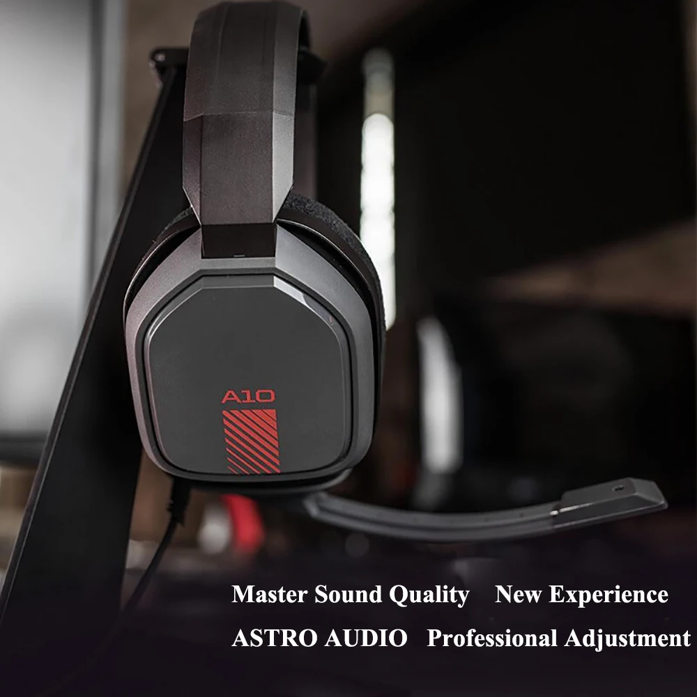 Оригинальный Микрофон Logitech ASTRO A10 с шумоподавлением 3 5 мм совместим ПК/Mac для PS4