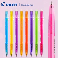 1pcs japanese pilot color press frixion hot erasable lfbs 18uf gel pen 0 38mm student writing 20 colors