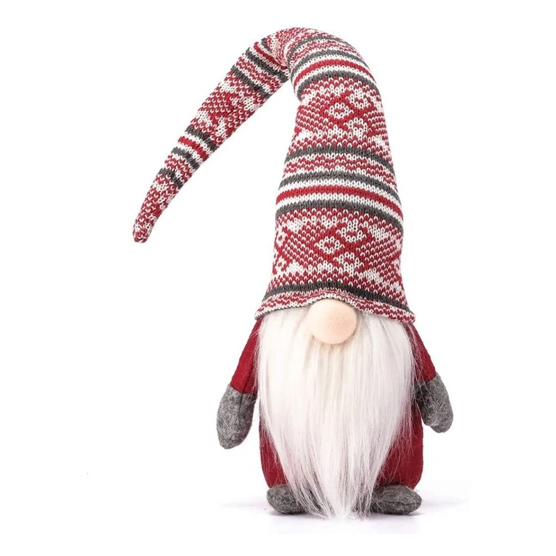 

Thanksgiving Christmas Dwarf Decoration Faceless Doll Gnomes Plush Elf Toy Gif Q1JB