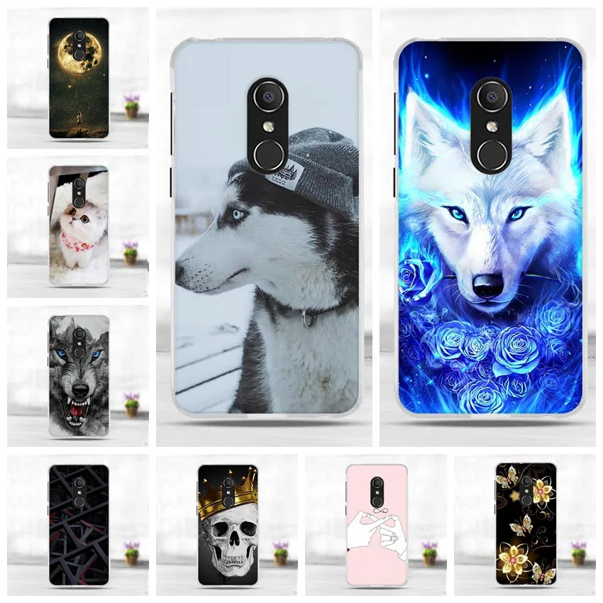 Силиконовый чехол для Alcatel 1C 2018 мягкая задняя крышка из ТПУ 5009A 5009D мобильного