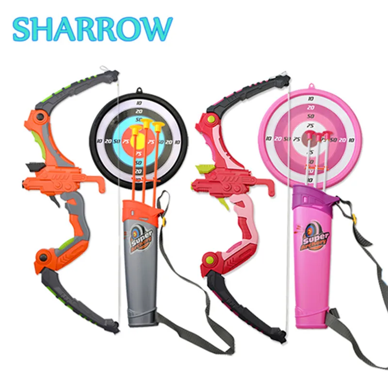 Стрельба из лука для детей стрельба с 3 всасывающими стрелами стрела стрельбы