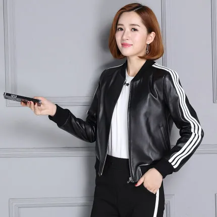 MESHARE New Slim Suit Genuine Real Leather Jacket 19KC6