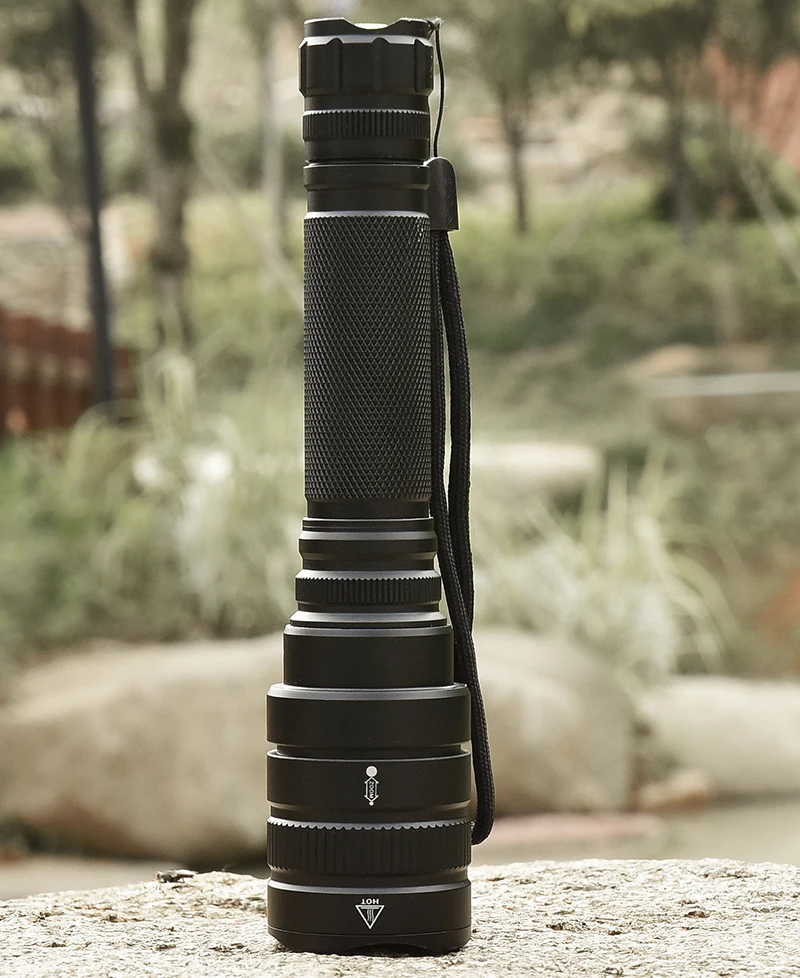 Litwod Z25 5000лм CREE XHP70.2 32 Вт Мощный тактический светодиодный фонарик с увеличительным объективом 2 шт. 18650 аккумулятор