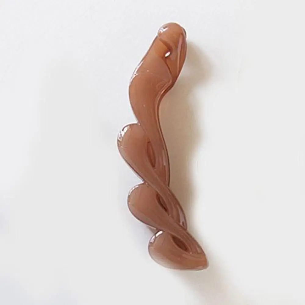 brown Новинка, модный зажим для девушек, заколка для волос банана, Корейская заколка для волос, конский хвост, держатель для женщин, заколка для волос, аксессуары для дропшиппинг - Цвет: brown