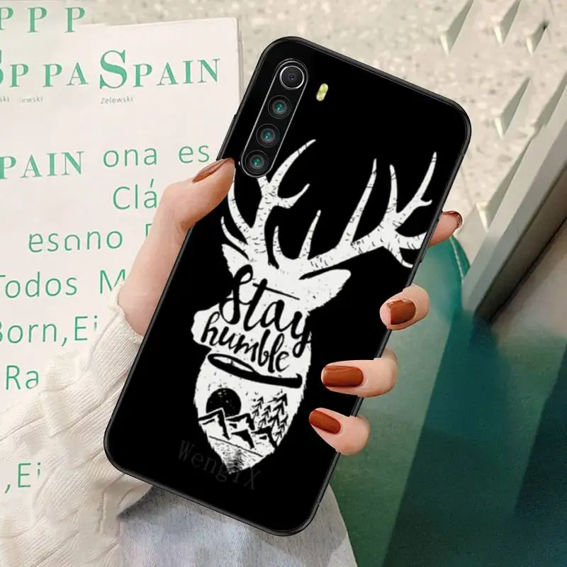 

Deer Hunting Pattern Phone Cases For Redmi 7 8 9 A K20 30 Pro Note 8 9 Pro 9s